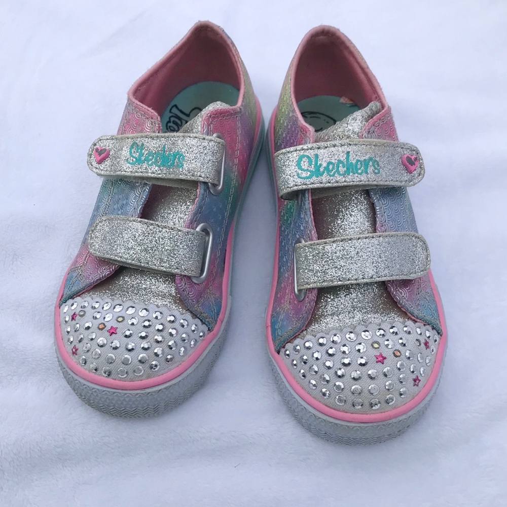 *SOLD*Sketchers Twinkle Toes 10 Toddler